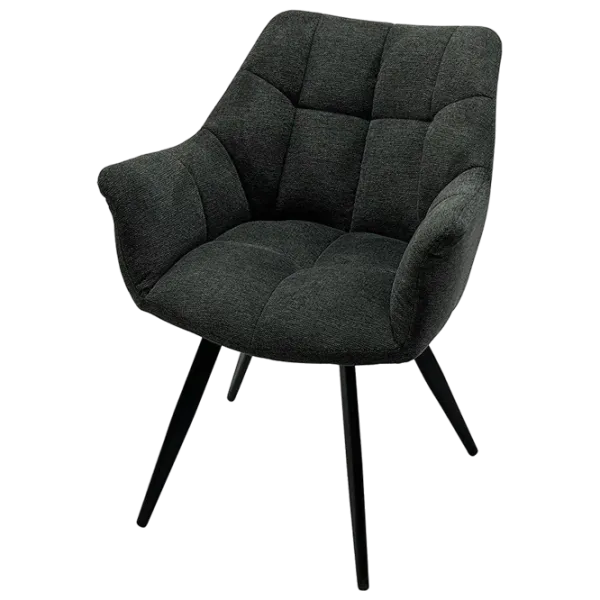 Кухонный стул Ambianta CC-20 Меланж/ Тёмно-серый  photo 1