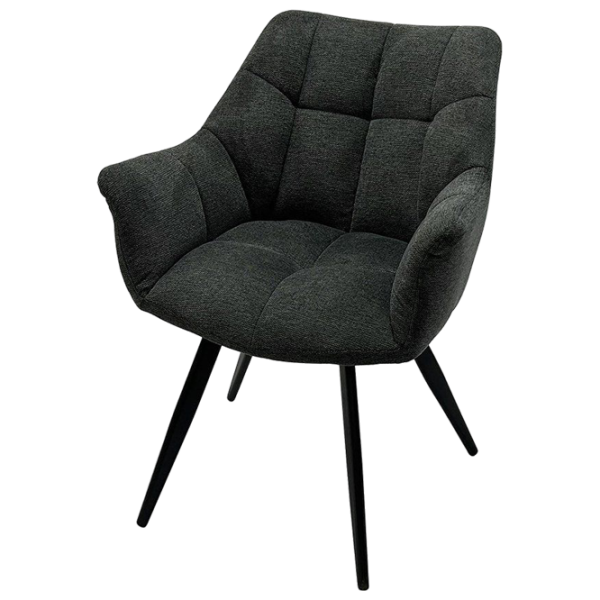 Кухонный стул Ambianta CC-20 Меланж/ Тёмно-серый  photo 1