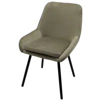 Кухонный стул Ambianta CR-18  Бархат/ Тёмно-бордовый 