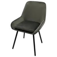 Кухонный стул Ambianta CR-18  Бархат/ Серый 