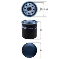 Filtru de ulei Mahle OC 534 MHL-OC 534 photo 3