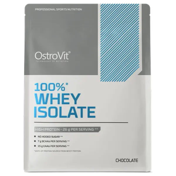 Proteină OstroVit 100% Whey Isolate 300 g (5903933917481) praf / Ciocolată photo 2