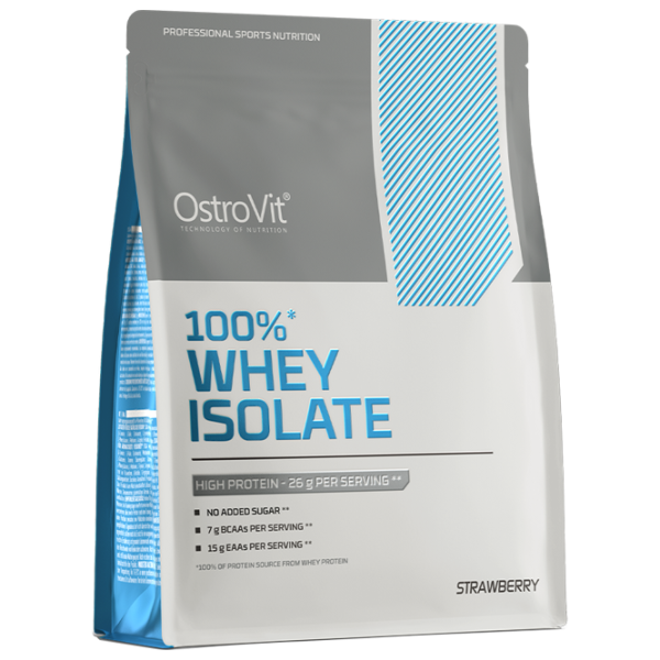 Proteină OstroVit 100% Whey Isolate 300 g ( 5903933917405) praf / Сăpșuni photo 1 Proteină OstroVit 100% Whey Isolate 300 g ( 5903933917405) praf / Сăpșuni photo 1