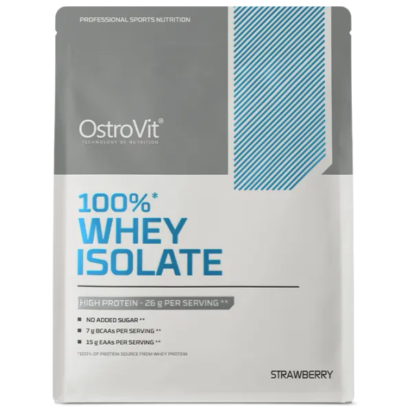 Proteină OstroVit 100% Whey Isolate 300 g ( 5903933917405) praf / Сăpșuni photo 2 Proteină OstroVit 100% Whey Isolate 300 g ( 5903933917405) praf / Сăpșuni photo 2