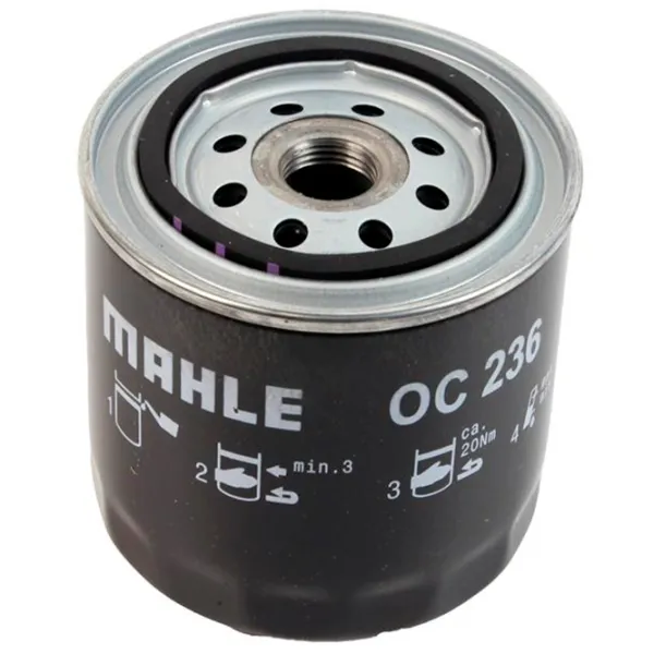 Filtru de ulei Mahle OC 236 MHL-OC 236 photo 1 Filtru de ulei Mahle OC 236 MHL-OC 236 photo 1