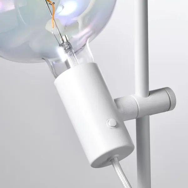 Lampadar Ikea HÅRSLINGA / MOLNART  White / E27 photo 2 Lampadar Ikea HÅRSLINGA / MOLNART  White / E27 photo 2