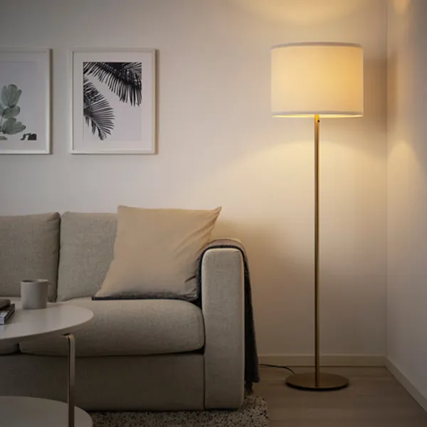 Lampadar Ikea Ringsta/Skaftet White / E27 photo 3 Lampadar Ikea Ringsta/Skaftet White / E27 photo 3