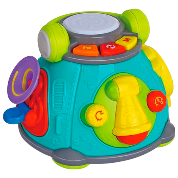 Jucărie muzicală Hola Toys 3119  1+ / Multicolor Turquoise photo 1 Jucărie muzicală Hola Toys 3119  1+ / Multicolor Turquoise photo 1