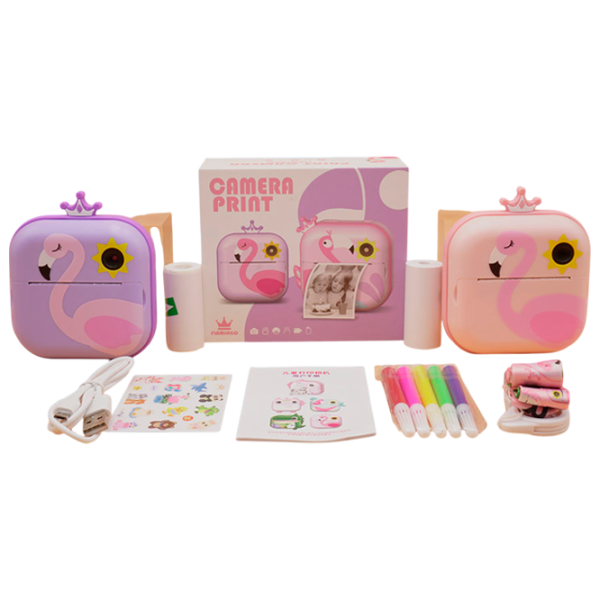 Фотоаппарат Toy Land M5-H2  3+ / White Розовый photo 1