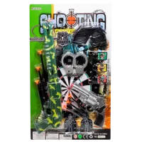 Set de joacă pistol New World Police 722004 3+ / Gray Black