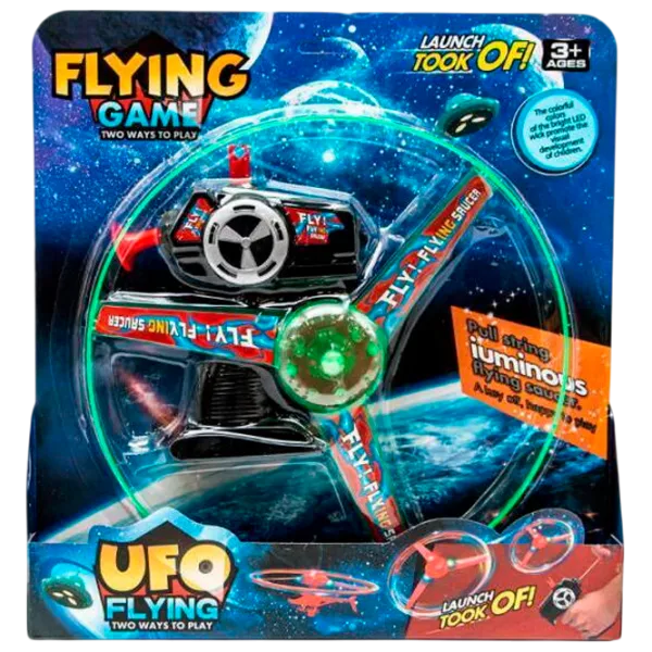 Интерактивная игрушка New World Flying saucer 8301 5+ / Разноцветный photo 1 Интерактивная игрушка New World Flying saucer 8301 5+ / Разноцветный photo 1