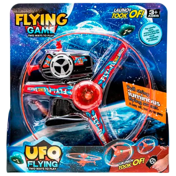 Интерактивная игрушка New World Flying saucer 8301 5+ / Разноцветный photo 2 Интерактивная игрушка New World Flying saucer 8301 5+ / Разноцветный photo 2