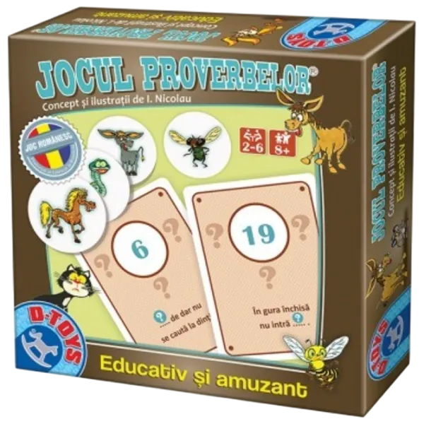 Развивающий набор D-TOYS Proverbs game 8+/ Развитие photo 1 Развивающий набор D-TOYS Proverbs game 8+/ Развитие photo 1