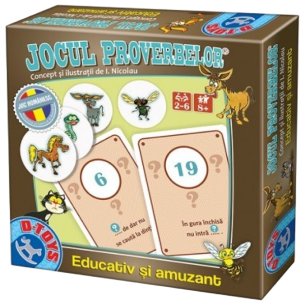 Развивающий набор D-TOYS Proverbs game 8+/ Развитие photo 1 Развивающий набор D-TOYS Proverbs game 8+/ Развитие photo 1