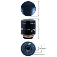 Масляный фильтр Mahle OC 593/4 MHL-OC 593/4 photo 3