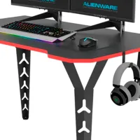 Masă de birou Magnus Tuyan Gamer PAL/ Black photo 5