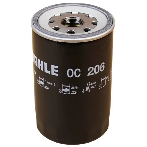 Filtru de ulei Mahle OC 206 MHL-OC 206 photo 1 Filtru de ulei Mahle OC 206 MHL-OC 206 photo 1