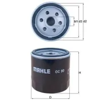 Filtru de ulei Mahle OC 90OF MHL-OC 90OF photo 3