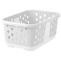 Корзина для белья Ikea Blaska 36л / Пластик / Белый 