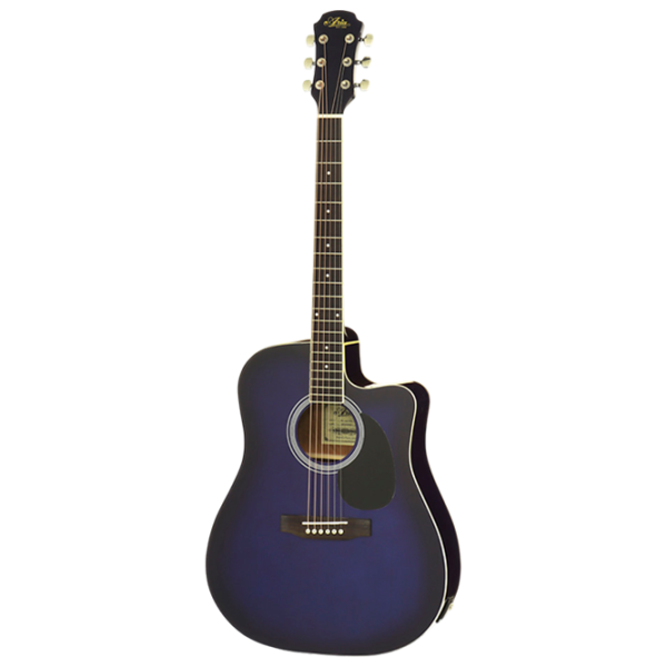Chitară electro-acustică Aria AWN-15CE BLS 4/4, Dreadnought, Blue photo 1