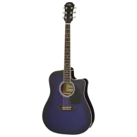 Chitară electro-acustică Aria AWN-15CE BLS 4/4, Dreadnought, Blue