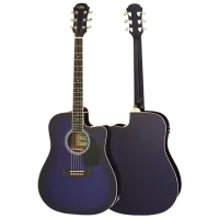 Электроакустическая гитара Aria AWN-15CE BLS 4/4, Dreadnought, Синий photo 2