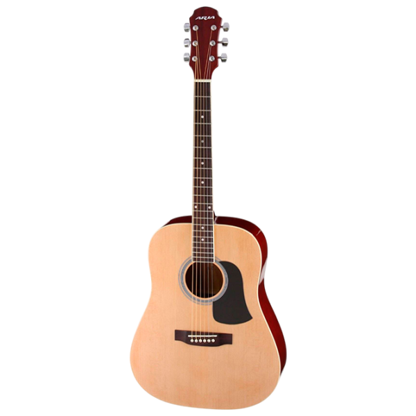 Акустическая гитара Aria AWN-15 N 4/4, Dreadnought, Натуральный photo 1