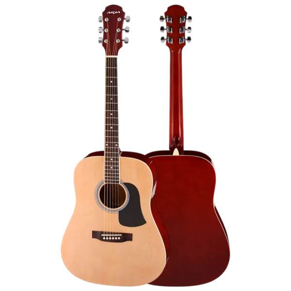 Акустическая гитара Aria AWN-15 N 4/4, Dreadnought, Натуральный photo 3