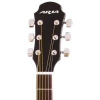 Акустическая гитара Aria AWN-15 BK 4/4, Dreadnought, Черный photo 4