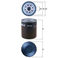 Filtru de ulei Mahle OC 1053 MHL-OC 1053 photo 3