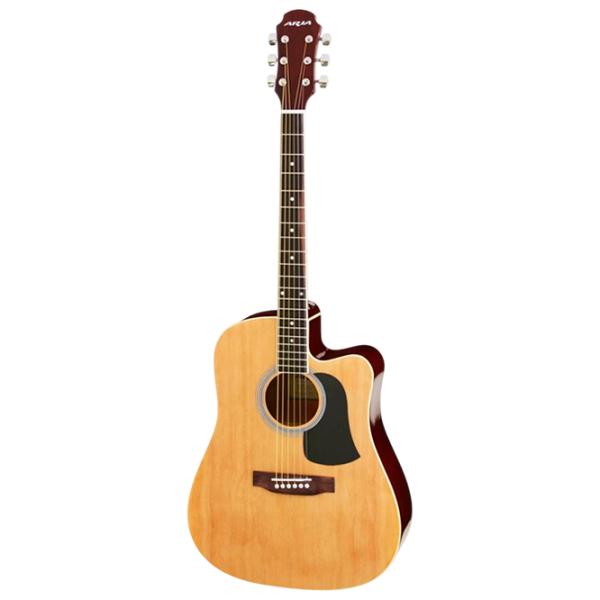 Chitară electro-acustică Aria AFN-15CE N 4/4, Dreadnought, Natural photo 1