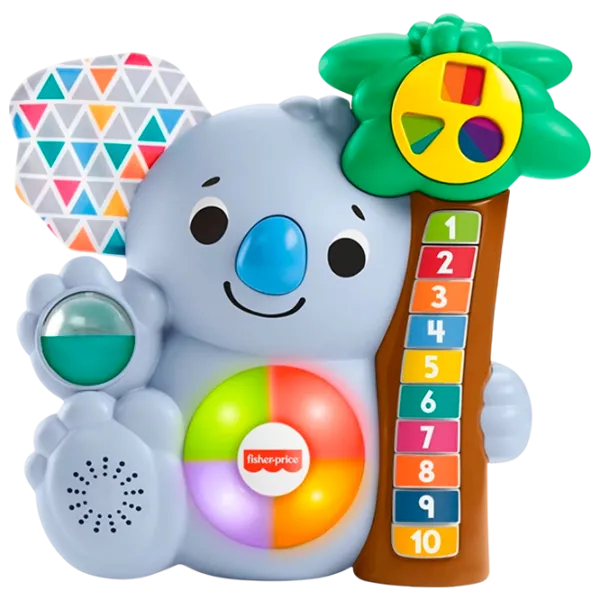 Jucărie muzicală Fisher Price Linkimals Koala GRG60 de la 9 luni / Multicolor Gray photo 1