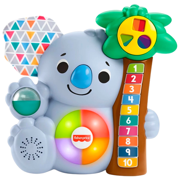 Jucărie muzicală Fisher Price Linkimals Koala GRG60 de la 9 luni / Multicolor Gray photo 1
