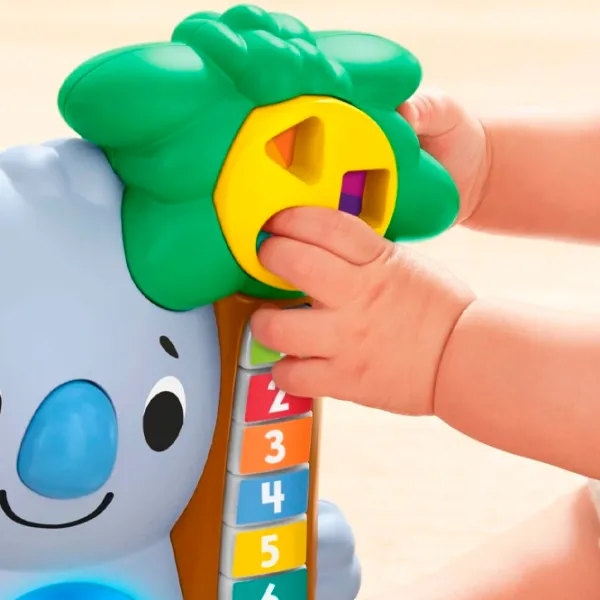 Jucărie muzicală Fisher Price Linkimals Koala GRG60 de la 9 luni / Multicolor Gray photo 4