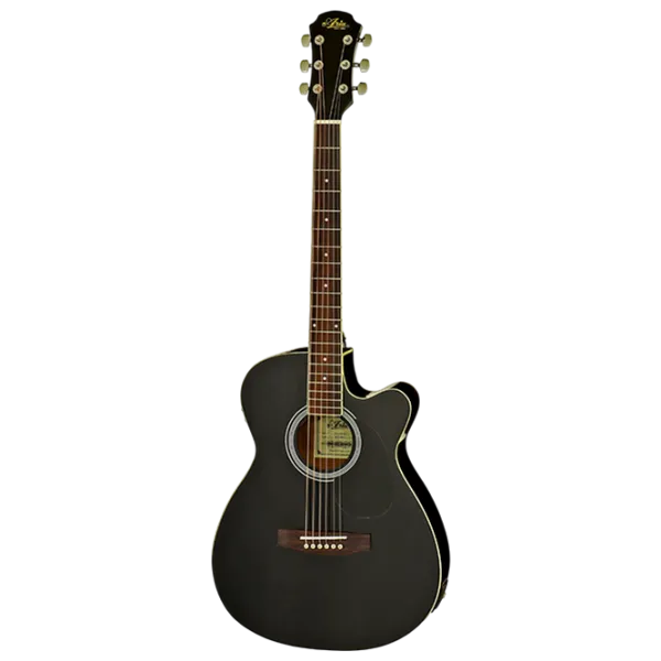 Chitară electro-acustică Aria AFN-15CE BK 4/4, Dreadnought, Black photo 1