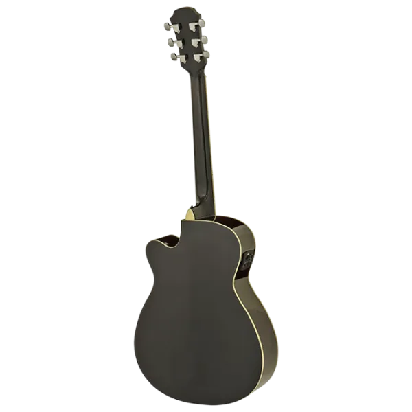 Chitară electro-acustică Aria AFN-15CE BK 4/4, Dreadnought, Black photo 2