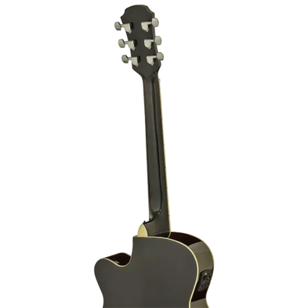 Chitară electro-acustică Aria AFN-15CE BK 4/4, Dreadnought, Black photo 5