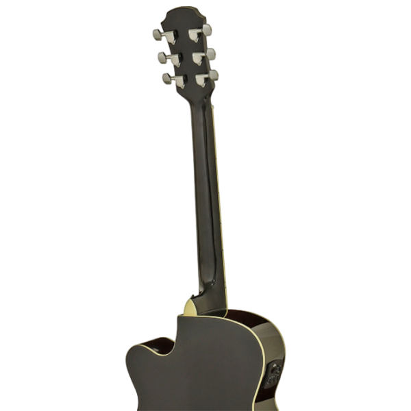 Chitară electro-acustică Aria AFN-15CE BK 4/4, Dreadnought, Black photo 5