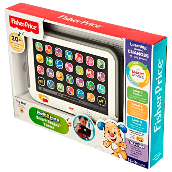 Интерактивная игрушка Fisher Price DKK24  1+ / Разноцветный Белый photo 1