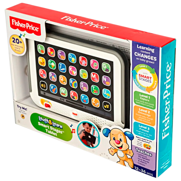 Интерактивная игрушка Fisher Price DKK24  1+ / Разноцветный Белый photo 1