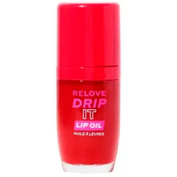 Ulei pentru buze Revolution Drip It Glossy Lip Oil 0.0055l / Red photo 3 Ulei pentru buze Revolution Drip It Glossy Lip Oil 0.0055l / Red photo 3