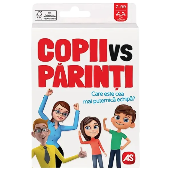 Joc de masă As Mini - Kids vs Parents 2+/ Dezvoltare photo 1