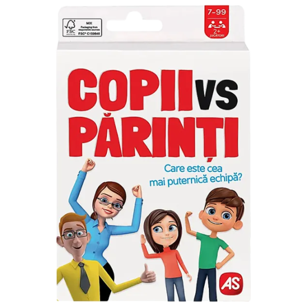 Joc de masă As Mini - Kids vs Parents 2+/ Dezvoltare photo 1