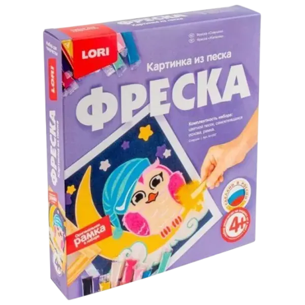 Joc educativ Lori Owl 4+/ Frescă cu nisip photo 1