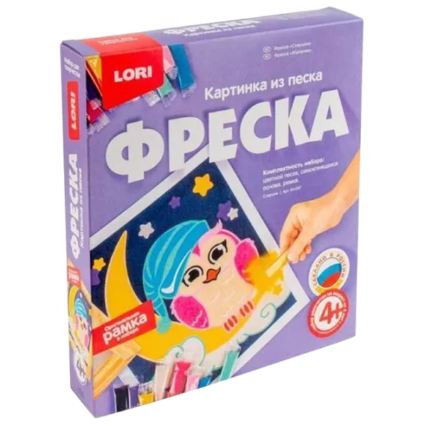 Joc educativ Lori Owl 4+/ Frescă cu nisip photo 1