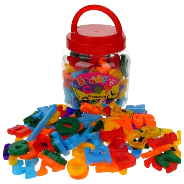 Joc educativ Essa Toys Magnetic letters & numbers 3+/ Dezvoltare photo 1