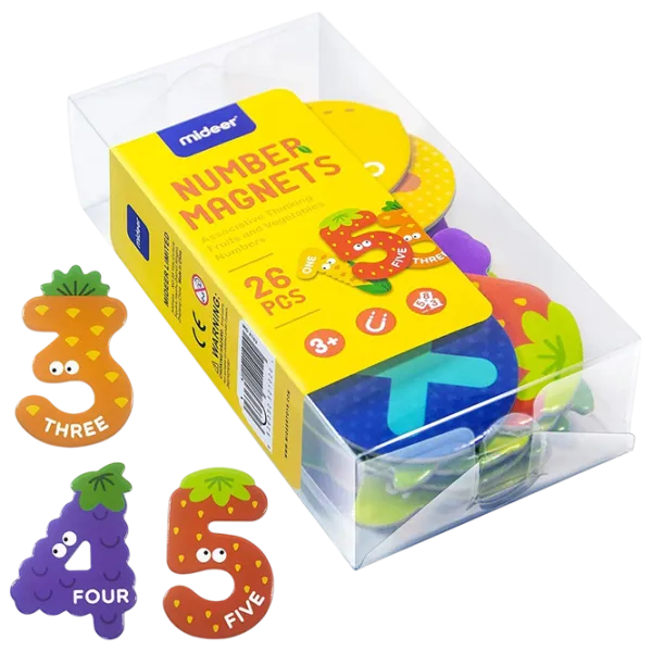Joc educativ Mideer Magnetic Numbers 3+/ Dezvoltare photo 1 Joc educativ Mideer Magnetic Numbers 3+/ Dezvoltare photo 1