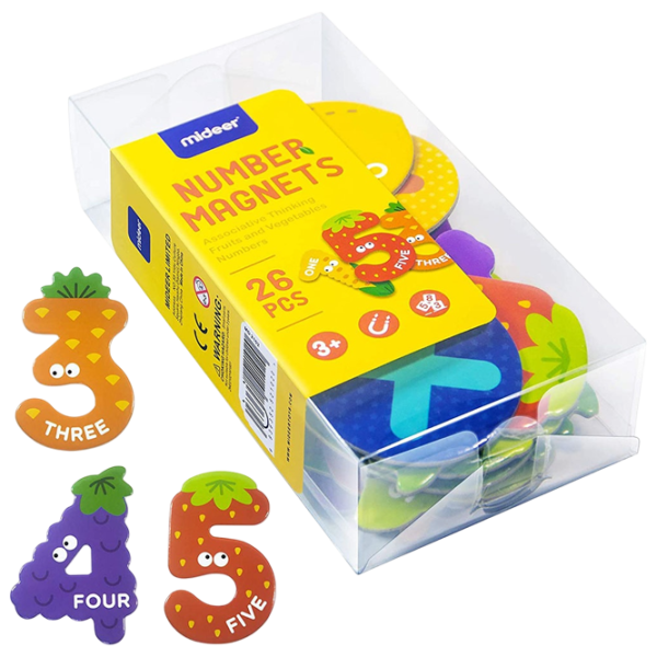 Joc educativ Mideer Magnetic Numbers 3+/ Dezvoltare photo 1 Joc educativ Mideer Magnetic Numbers 3+/ Dezvoltare photo 1
