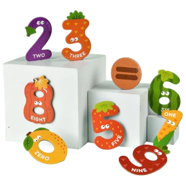 Joc educativ Mideer Magnetic Numbers 3+/ Dezvoltare photo 2 Joc educativ Mideer Magnetic Numbers 3+/ Dezvoltare photo 2