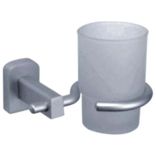 Pahar pentru periuțe de dinți Frap 00884W Sticlă / White / Pe perete photo 1